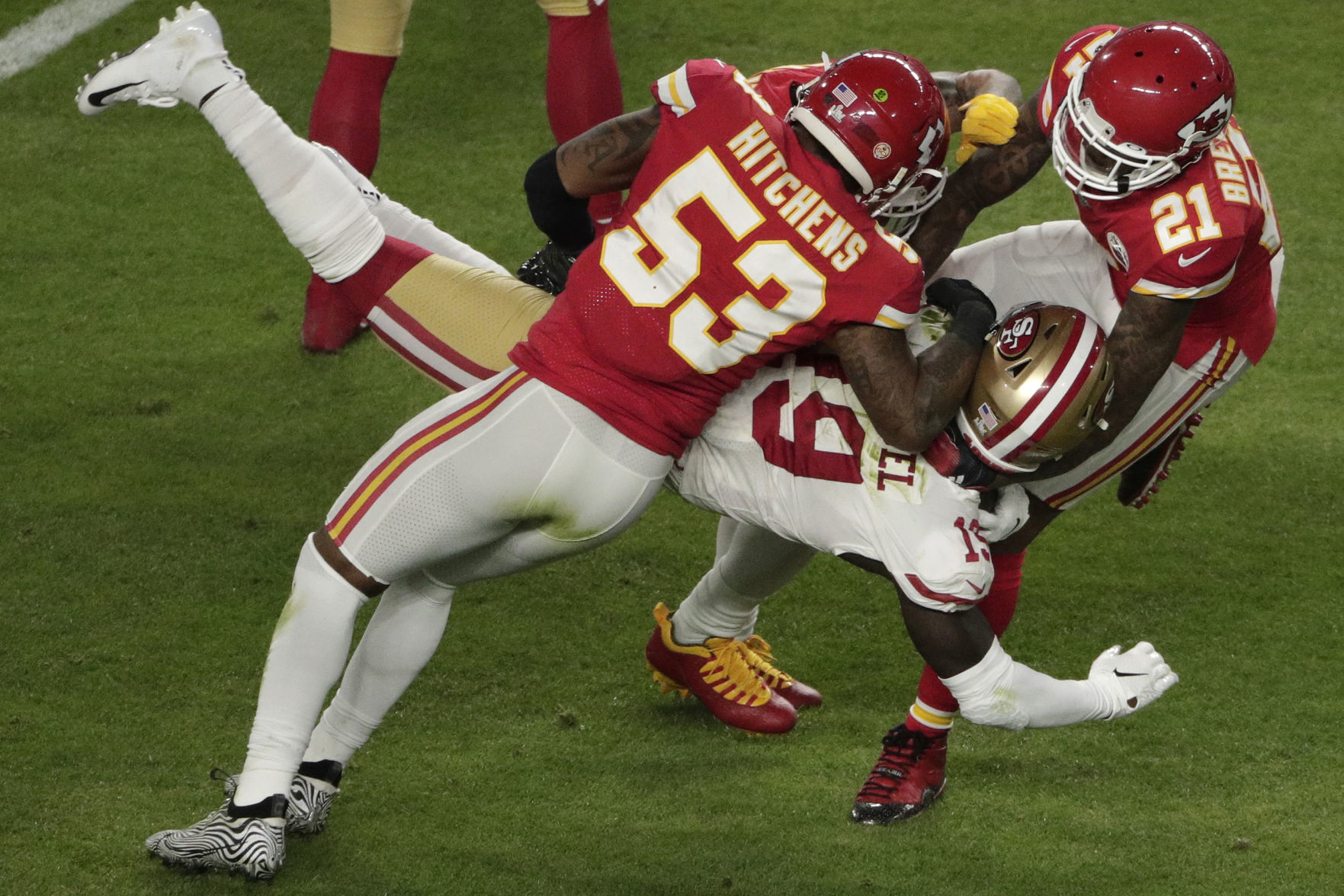 APTOPIX 49ers Chiefs Super Bowl Football